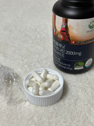 슬림플래닛 L카르니틴 2000mg 엑서사이즈 — 5점을 준 리뷰어가 2021년 11월 올린 사용 사진