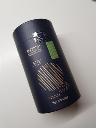 프리마인 자체 기업부설 연구소에서 찾아낸 건강한 수면의 비밀.  슬립토 플러스 30포 — 3점을 준 리뷰어가 2021년 12월 올린 사용 사진