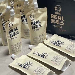 서비푸드 리얼 닭주스 오리지널 200g 1세트 10개입 — 3점을 준 리뷰어가 2022년 3월 올린 사용 사진