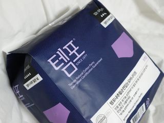 N[템포 ] 패드 내추럴 순면 입는 오버나이트 5P * 2개 — 5점을 준 리뷰어가 2024년 4월 올린 사용 사진