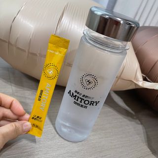 주식회사 씨크릿비에프랩 마시는 아미노산 아미토리 열대과일맛 14포 [1포, 5g / 보틀증정] — 3점을 준 리뷰어가 2023년 2월 올린 사용 사진