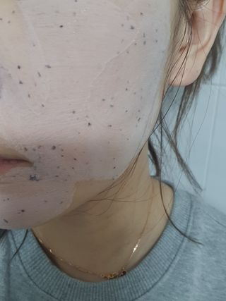 프롬노시베 로지 클레이 버블 팩 — 5점을 준 리뷰어가 2022년 1월 올린 사용 사진