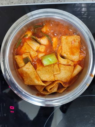 응큼떡볶이 — 5점을 준 리뷰어가 2021년 3월 올린 사용 사진