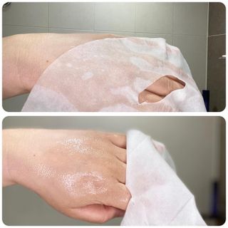 선경코스메디 [NCOSTI] 엔코스티 EGF 펩타이드 리페어 마스크팩 10매입 — 4점을 준 리뷰어가 2022년 3월 올린 사용 사진