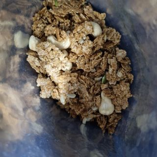 밸런스 다이어트랩 밸다랩 이씨리얼 수제 발아통밀 그래놀라 450g — 4.5점을 준 리뷰어가 2023년 4월 올린 사용 사진