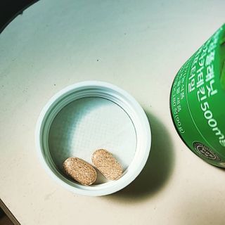 슬림플래닛 녹차카테킨 500mg 애프터밀 — 4.5점을 준 리뷰어가 2021년 2월 올린 사용 사진