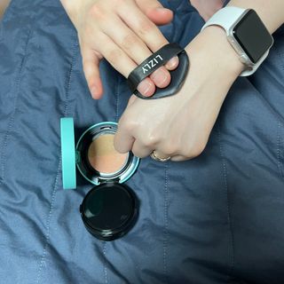 리즐리 씨슬릭 톤업 쿨링 쿠션 15g — 3점을 준 리뷰어가 2021년 9월 올린 사용 사진