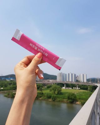 필리브 비주얼 브이스틱 — 5점을 준 리뷰어가 2021년 6월 올린 사용 사진