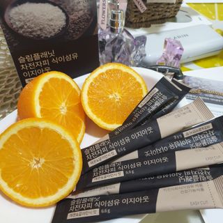 슬림플래닛 차전자피 식이섬유 이지아웃 — 4.5점을 준 리뷰어가 2021년 4월 올린 사용 사진