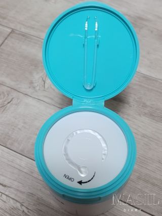리더스코스메틱 리더스 카밍 바이오틱스 퀵 수딩 패드 — 5점을 준 리뷰어가 2022년 4월 올린 사용 사진