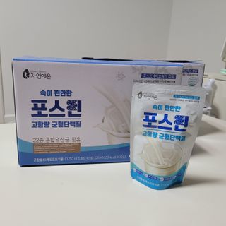 자연에온 마시는 프로틴 고함량 균형단백질 음료 포스틴 125ml 10개입 1BOX — 5점을 준 리뷰어가 2021년 5월 올린 사용 사진