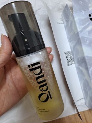 헤어플러스 콴디 아침세안제 폼클렌징 퓨어 어니스티 모닝클렌저 — 5점을 준 리뷰어가 2021년 7월 올린 사용 사진