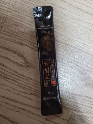 프리마인 자체 기업부설 연구소에서 찾아낸 건강한 수면의 비밀.  슬립토 플러스 30포 — 5점을 준 리뷰어가 2023년 5월 올린 사용 사진