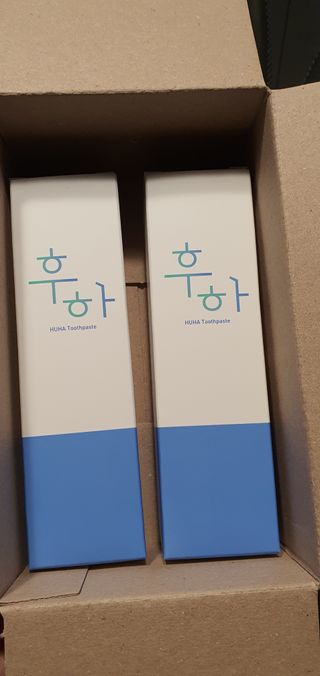 [심폐소생소] 무불소 임산부 천연 치약 — 5점을 준 리뷰어가 2021년 10월 올린 사용 사진