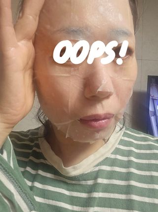 세뚜아(Cettua) 나우[세뚜아] 포어 클리어링 마스크 Cettua Pore Clearing facial mask 4매 — 5점을 준 리뷰어가 2024년 2월 올린 사용 사진