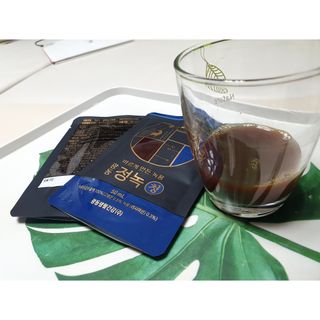 광동생활건강 [광동] 바르게 만든 녹용, 광동정녹청 30포. — 5점을 준 리뷰어가 2022년 1월 올린 사용 사진