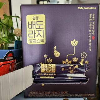 광동생활건강 나우 [광동] 배도라지 쌍화스틱 10mL x 100포 — 5점을 준 리뷰어가 2023년 11월 올린 사용 사진