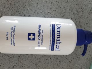 더마힐 헤어 컨디셔닝 샴푸 500ml 3종 중 택1 — 5점을 준 리뷰어가 2021년 3월 올린 사용 사진