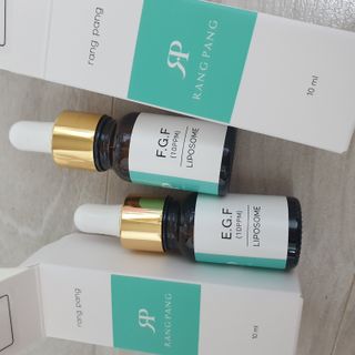 랑팡 EGF+FGF 10ppm 리포좀 앰플 원액 10ml — 5점을 준 리뷰어가 2021년 10월 올린 사용 사진