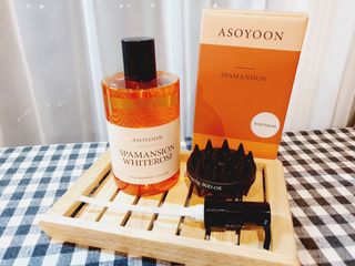 아소윤 기분좋은 향기 부드러운 거품 스파맨션 바디클렌져 5종 중 택1 + 마리아띠 샴푸두피볼 3종 중 1 랜덤발송 — 5점을 준 리뷰어가 2021년 8월 올린 사용 사진