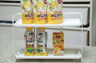 창신리빙 [프랑코 멀티 양념통 선반] 똑똑한 정리 수납 — 4.5점을 준 리뷰어가 2021년 5월 올린 사용 사진