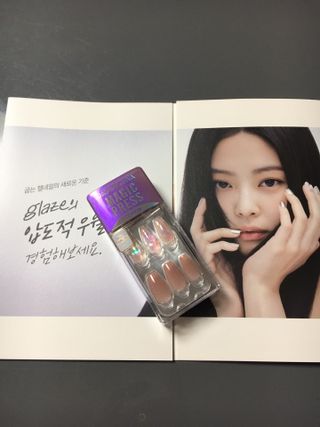 데싱디바 매직프레스 가을매니 코핀 5종 중 택1 — 5점을 준 리뷰어가 2021년 10월 올린 사용 사진