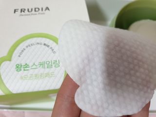 [후르디아] 약산성  모공 필링 패드(70매) — 5점을 준 리뷰어가 2021년 7월 올린 사용 사진