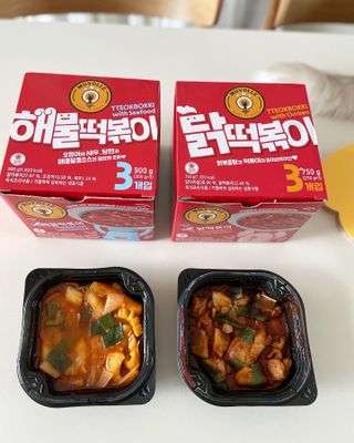 한성기업 무볼레 닭떡볶이+해물떡볶이 2종 세트 — 5점을 준 리뷰어가 2021년 9월 올린 사용 사진