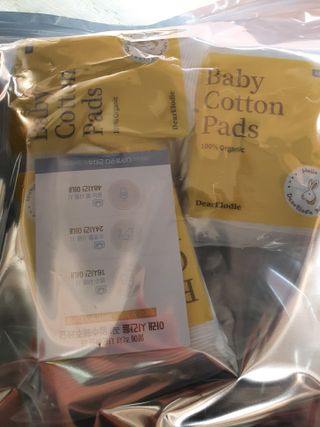 디어엘로디 프리미엄 유기농 유아 솜티슈 60매  2 + 1 PACK — 5점을 준 리뷰어가 2021년 3월 올린 사용 사진