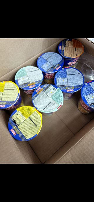 NISSIN 닛신 컵누들  4종 - 씨푸드오리지날, 씨푸드 스파이시, 씨푸드 커리, 씨푸드 XO소스 — 5점을 준 리뷰어가 2022년 12월 올린 사용 사진