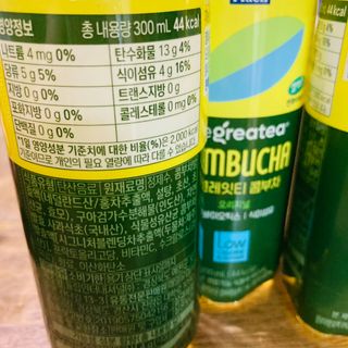 더그레잇티 콤부차 [매일유업] 더그레잇티 44kcal 콤부차 300ml *12개입 (오리지널 6개+베리리치 6개) — 5점을 준 리뷰어가 2023년 9월 올린 사용 사진