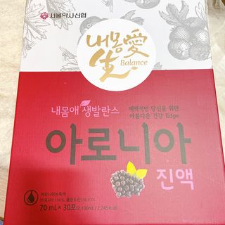 서울약사신협_내몸애생발란스아로니아_70ml x 30포 — 5점을 준 리뷰어가 2021년 7월 올린 사용 사진