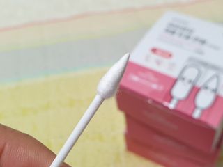 마미앤유 개별 듀얼면봉 — 5점을 준 리뷰어가 2022년 2월 올린 사용 사진