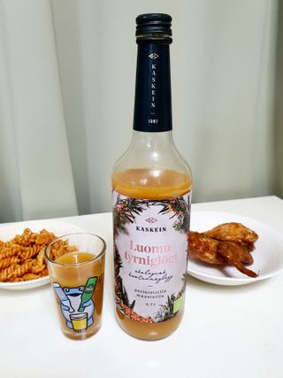 H365 [Kaskein Luomutyrniglögi] 핀란드 전통 무알콜 멀드와인 시벅톤 글로기 — 5점을 준 리뷰어가 2021년 4월 올린 사용 사진