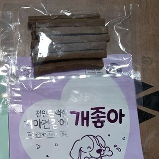 My Pet Care 천연단백질 치아건강에 개좋아 — 5점을 준 리뷰어가 2021년 1월 올린 사용 사진