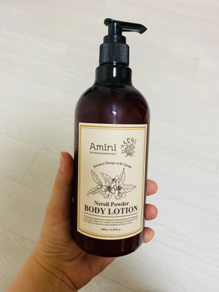 아미니 플라워테라피 바디로션  500ml 시리즈 — 5점을 준 리뷰어가 2021년 1월 올린 사용 사진