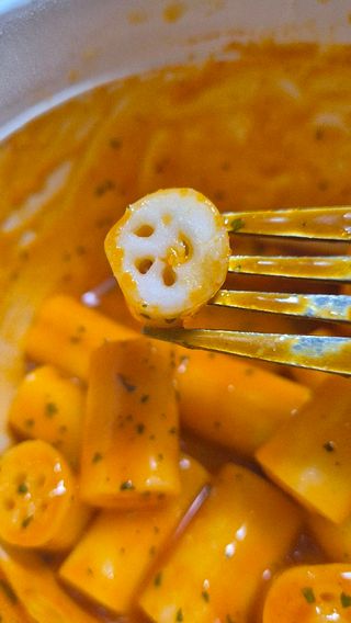 나우  [요리궁리] B타입 ( 매콤, 치즈, 매콤까르보 ) 꽃떡볶이 6개입 세트 — 5점을 준 리뷰어가 2025년 5월 올린 사용 사진