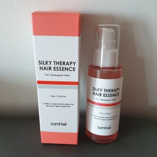 썸헤어 / SUMHAIR 썸헤어 실키 테라피 헤어 에센스 — 4점을 준 리뷰어가 2021년 4월 올린 사용 사진
