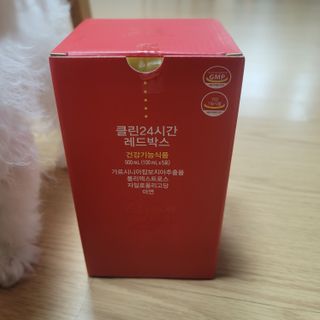 클린24시간 레드박스 1BOX(5포) + 전용보틀(500ml) — 5점을 준 리뷰어가 2024년 3월 올린 사용 사진