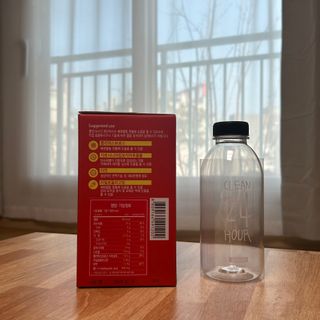 클린24시간 레드박스 1BOX(5포) + 전용보틀(500ml) — 5점을 준 리뷰어가 2024년 3월 올린 사용 사진