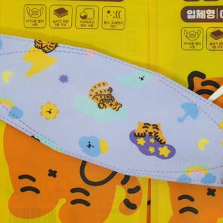 [숨그림]  덴탈마스크 짱구 우리아이 그리고 내가 쓰는 믿을수있는 케릭터 마스크  16종 — 5점을 준 리뷰어가 2021년 10월 올린 사용 사진