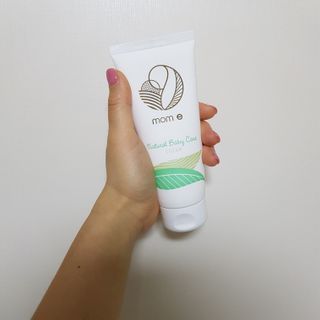 mom e 맘이 내추럴 베이비 케어 크림+바디오일 — 4점을 준 리뷰어가 2021년 1월 올린 사용 사진
