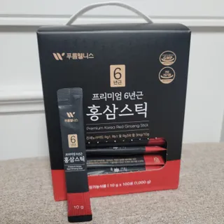 [푸름웰니스] 프리미엄 6년근 홍삼스틱 3mg x 100포 — 5점을 준 리뷰어가 2022년 4월 올린 사용 사진
