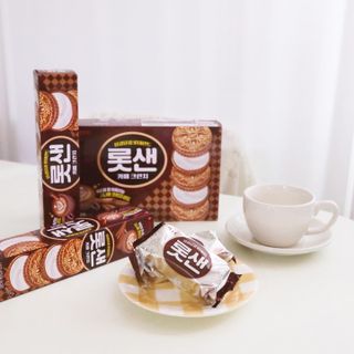 롯데제과 롯샌 카페크런치 — 5점을 준 리뷰어가 2021년 10월 올린 사용 사진