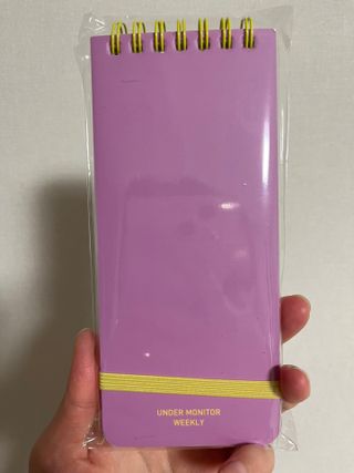 리훈 언더모니터 위클리 플래너 + 다정한 스티커 8mm 원형 칼라 얼굴 표정 1장 — 4점을 준 리뷰어가 2022년 4월 올린 사용 사진