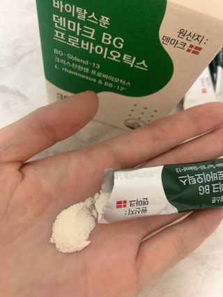 바이탈스푼덴마크BG프로바이오틱스 — 4.5점을 준 리뷰어가 2021년 6월 올린 사용 사진