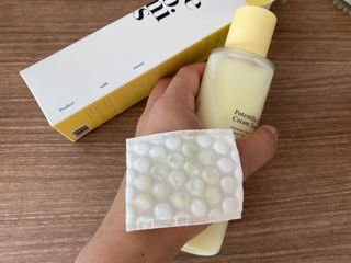 키노닉스 포텐틸라 카밍 크림 토너 — 4점을 준 리뷰어가 2021년 10월 올린 사용 사진