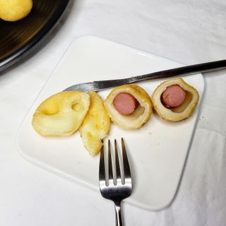Dog&Ball 독앤볼 [Dog&Ball] 미니찹쌀볼도그 찹쌀치즈볼 — 5점을 준 리뷰어가 2021년 12월 올린 사용 사진