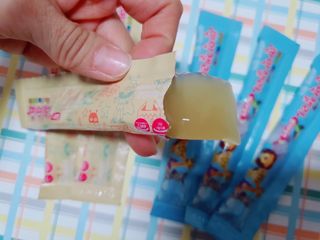 다나음 셀렌에 빠진 아연면역젤리 열대과일맛+사과맛 — 5점을 준 리뷰어가 2023년 1월 올린 사용 사진