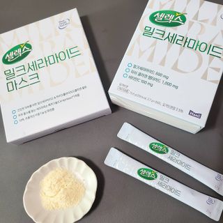 셀렉스스포츠 셀렉스 밀크세라마이드 저분자피쉬콜라겐 28포 X 1박스 — 5점을 준 리뷰어가 2021년 6월 올린 사용 사진